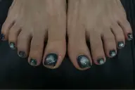 🖤フットジェルワンカラー、ミラー、マグネット