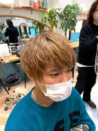 【メンズ限定🔥】💐ヘアカラー+ヘッドスパ💐