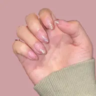 ラメグラデーション(ジェルオフ込み)♡ジェルorチップ長さだし1本あたりプラス¥400♡亀裂補強1本あたりプラス¥300