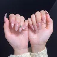 【チップ長さだし10本】     ✨ワンカラー✨  フラッシュラメ🉑