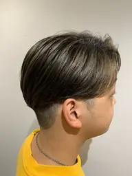 【男を磨け】メンズカット+フルカラー+眉カット