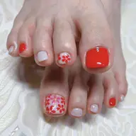 【フット】ワンカラー ＋ アート４本