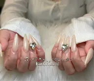 【口コミ🈹★1000円OFF❤️‍🔥】[チップ] アートやり放題＆パーツ2個付け9900->8900