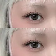 LEDナチュラル盛れ50束(100本) ダブルフラットラッシュ韓国風❤︎コーティング