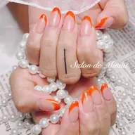 🎀【Hand】スカルプ長さだし+フレンチ/マグネット/ミラー/オローラワンカラー11500🎀
