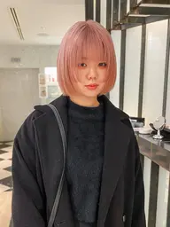 【U28 レディース限定】ボブカット(レイヤーカット、ハッシュカットも含む)✨️