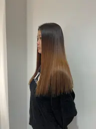 うる艶部分縮毛矯正