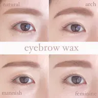 アイブロウスタイリング《眉周りのWAX付》