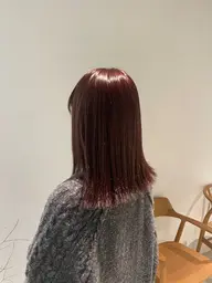 ⛄️前髪カット+艶カラー+BYKARTE⛄️