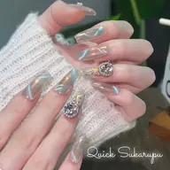 (オフなし)ネイルチップつけのみ(当店で購入したスカルプチップをお持ちの方向けのメニューです)