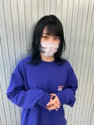 【とりあえずカットだけしたい♪】ウルフカット