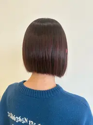 【カット】ワンレングスボブスタイルのカットメニュー💈
