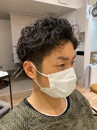 【とにかく楽】メンズパーマ☆