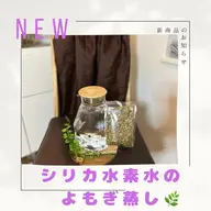 【全員】シリカ水素水のよもぎ蒸し