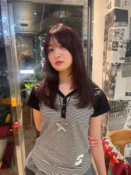 【レイヤーカットモデル限定‼️】🫧レイヤーカット+カラー+TOKIOトリートメント🫧パーマ不可