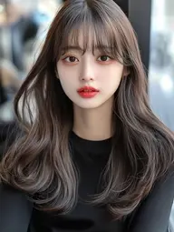 前髪縮毛矯正＋カラー＋2stepトリートメント