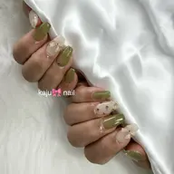 ✨🎀 4本アート＋ワンカラー 🎀✨ パーツ持ち込み🆗🙆🏻‍♀️《オフあり・なしどちらも可》