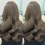 ✨️🫐ブリーチなし透明感ダブルカラー➕1stepトリートメント🫐✨️《3月限定価格》韓国風ちゅるちゅるカラー🦋