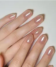 ワンカラーミラーオーロラネイル→5380「しっかりケア+美フォルム込」