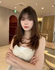 【4月限定🧁🎀】前髪顔周りカット➕髪質改善inケアカラー➕超音波クイックTR🫧