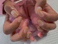 ハンドグラデーションネイル*オフ無し💅
