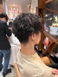 【men's限定】コールドパーマ➕リフトアップシャンプー🧴🫧