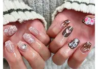 ★OPEN 限定価格★大人気マグネットチークネイルorニュアンスネイル10本★60min￥8980→¥6980