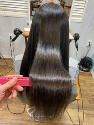 【‼️平日限定‼️】 カット+うる艶カラー+ケアプロ超音波髪質改善トリートメント