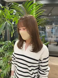 🥝ブリーチ無しダブルカラー＋トリートメント🥝