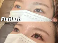 ⭐️マツエク⭐️［１００本］ オフ無し ♡フラットラッシュ ♡コーティング付き 💠束感仕上げ💠