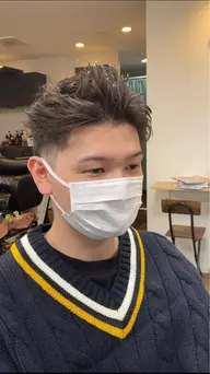 【薄毛対策にも🙆‍♂️】メンズカット＋スキャルプ炭酸シャンプー