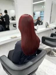 【🍒明るくしたい方はこちら🍒】ブリーチありダブルカラー(リタッチ又は全頭）➕オリジナルトリートメント➕炭酸Spa