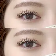 《シマーラッシュ》（まつ毛エクステ＋パーマ）逆睫毛が気になる方必見！