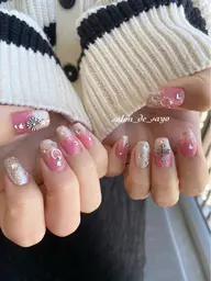 💜人気No.1💜オフ込み持ち込み10本アート♡150分やり放題♡ハンドorフット選べます！💎