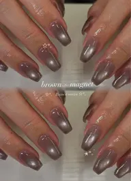 オフ🈶✩.*˚マグネットネイル✩.*˚【ワンカラー】/大宮/パラジェル変更可能🫧ྀི🎀ིྀ