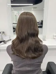 🕊大人っぽ上品ヘア🕊ブリーチなしダブルカラー➕髪質改善トリートメント🪶