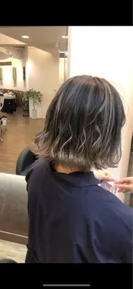 cut＋ハイライトcolour＋超音波トリートメント『ベースカラーする場合はプラス料金頂いてます！』