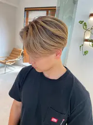 🪼新規メンズ限定🪼欧米風バレイヤージュカラー🌪️ダメージレストリートメント付ございます🤩✨