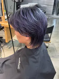 メンズカット/眉カット付き　最終受付21時