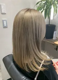 【色落ちも楽しめる】ダブルカラー(ブリーチ込)+TOKIOトリートメント￥16000