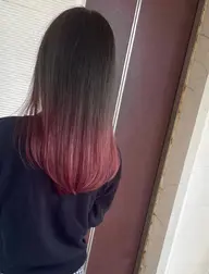 グラデーションカラー+ブリーチ+トリートメント