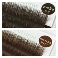ご新規様限定!【minimo限定価格】フラットラッシュ モカor マロンブラウン 100本オフ込!