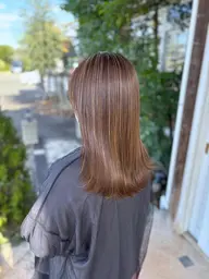 カット＋白髪ぼかしカラー＋トリートメント