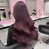 🍒ྀིベースが暗い方はこちら🍒ྀིブリーチなしダブルカラー➕ヒアルロン酸トリートメント➕コテ巻き仕上げ