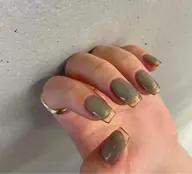 長さだし、亀裂補強に💅