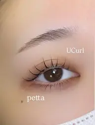 上下まつ毛パーマ💕目の縦幅up💕中顔面短縮(パリジェンヌの場合＋¥500)束感CT付き👌´-