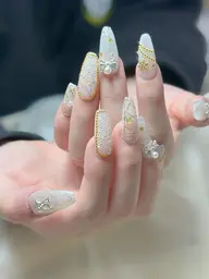 10本チップ長さ出し【150分持ち込みデザイン】ジェルオフ込み