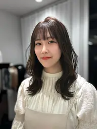 透明感カラー➕プチトリートメント