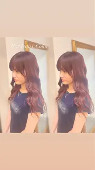 【💘お出かけ前に可愛く💘】コテ巻き💭➕似合わせカット𐙚⸝⸝꙳