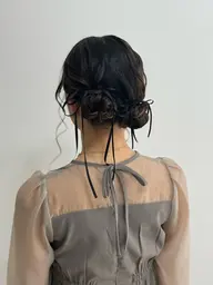 [10時以降ご予約限定]当店人気No.1!!似合わせヘアセット¥3300